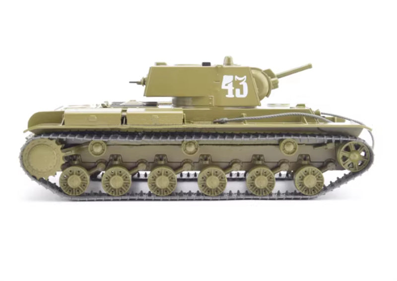 Modimio Soviet KV-8 Heavy Tank 1:43 Tank Pre-built Airliner Model Display view3