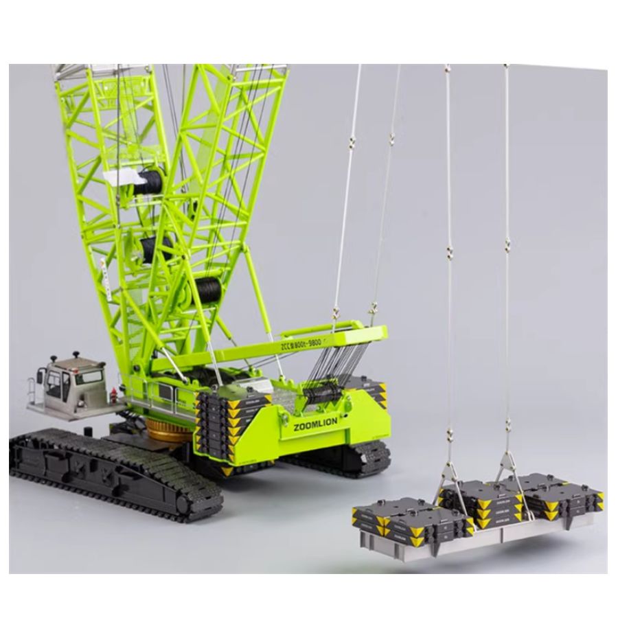 ZOOMLION ZCC9800W Crawler Crane Aurora Green 1/50 KIT Truck Lorry