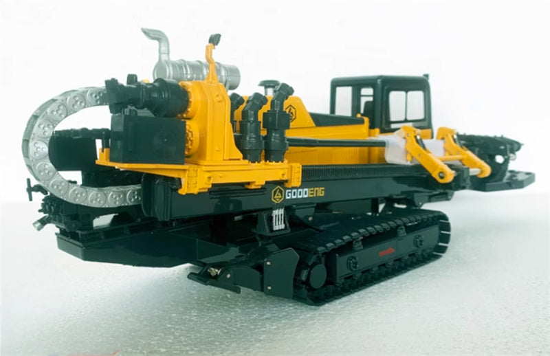 GOODENG MACHINE GS500-L/LS horizontal directional drilling Machine Long pole version Limited Collectors Edition 1:24 Truck Pre-built Model