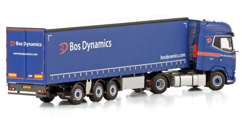 WSI DAF XG+ 4X2 TRIDEC CURTAINSIDE Bos Dynamics 1:50 Model