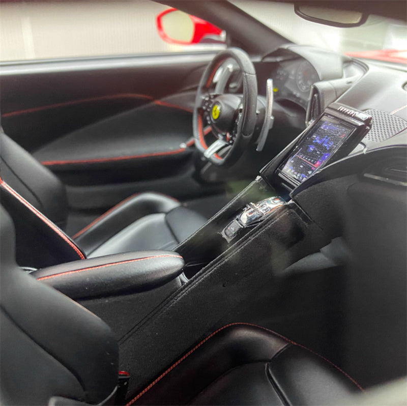1:12 Ferrari Roma red Amalgam Hardtop Resin Car Model view11