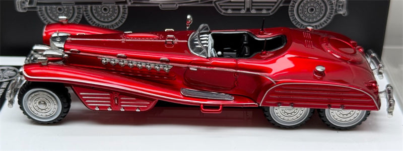 1:64 Hydra Schmidt V16 Transparent Red WM Limited Edition DIECAST Civil Car Model