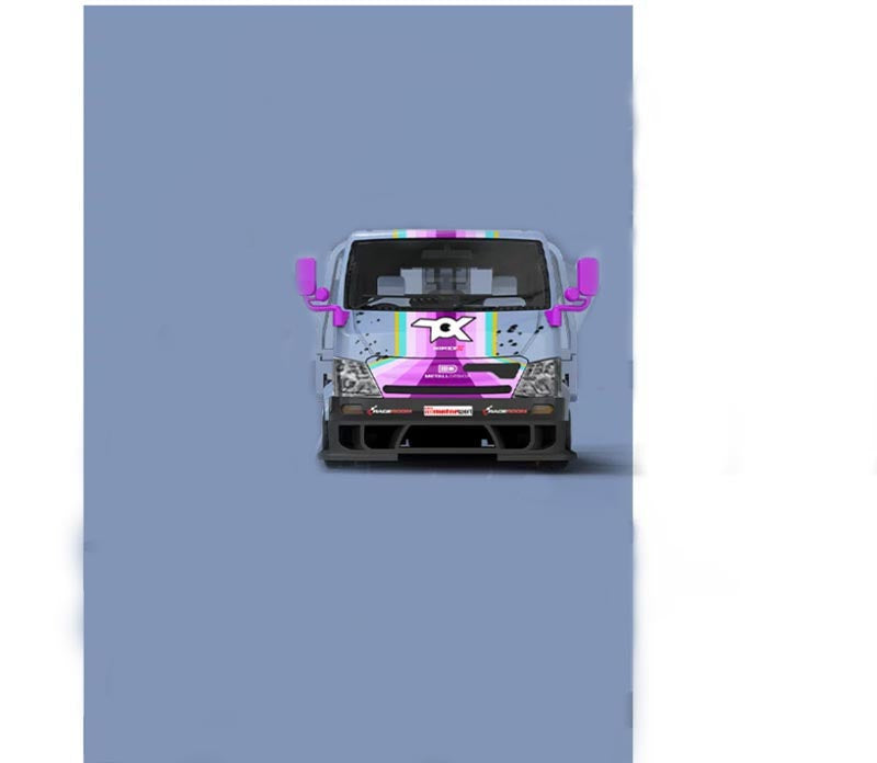 1:64 Hino H300 nimexR DTM Color coating COOL.CAR DIECAST Model