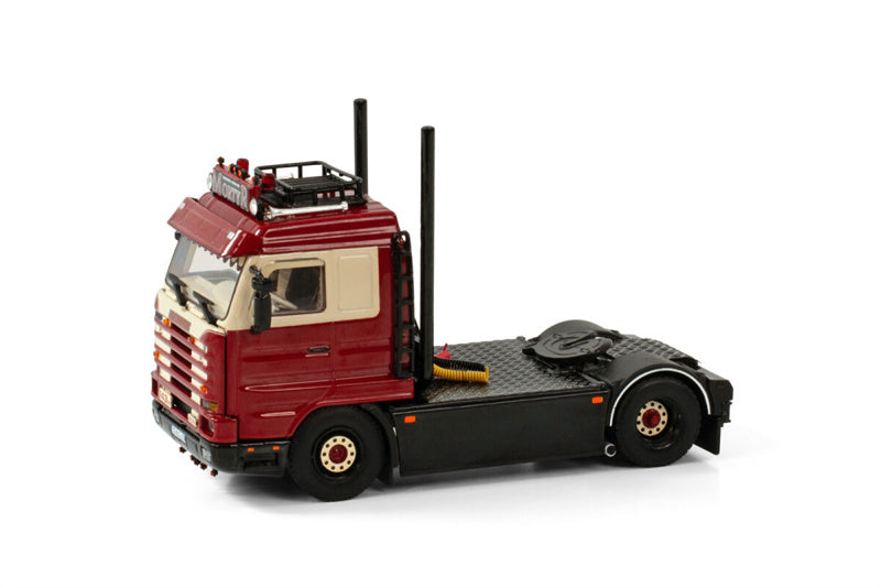 WSI SCANIA 3 SERIES STREAMLINE 4X2 TRANSPORTS MORTYR 1:50 Truck Pre-built Model