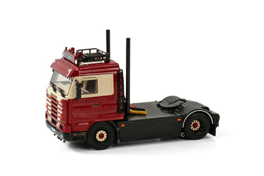 WSI SCANIA 3 SERIES STREAMLINE 4X2 TRANSPORTS MORTYR 1:50 Truck Pre-built Model
