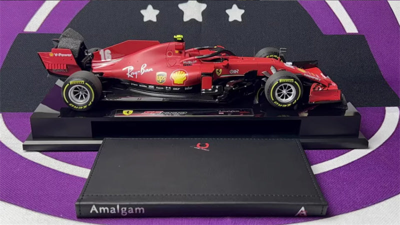 1:18 Ferrari SF1000 red Amalgam Leclerc #16 Resin Car Model view4