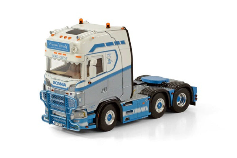 WSI SCANIA S HIGHLINE CS20H 6X2 TWINSTEER KEVIN TARDIF 1:50 Truck Pre-built Model