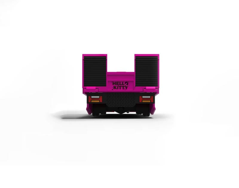 1:64 Hino H300 Kitty Dark Pink COOL.CAR DIECAST Model