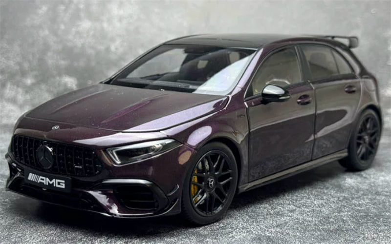 1:18 Mercedes-Benz AMG A45 S  purplish red NZG Limited Edition 300PCS ONLY DIECAST Model