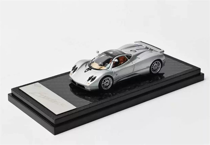 1:64 Pagani Zonda C12 Silver LCD MODELS DIECAST Model
