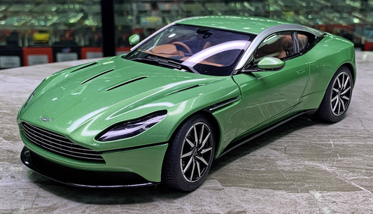 AUTOART Aston Martin DB11 Green 1:18 Car Pre-built Model view1