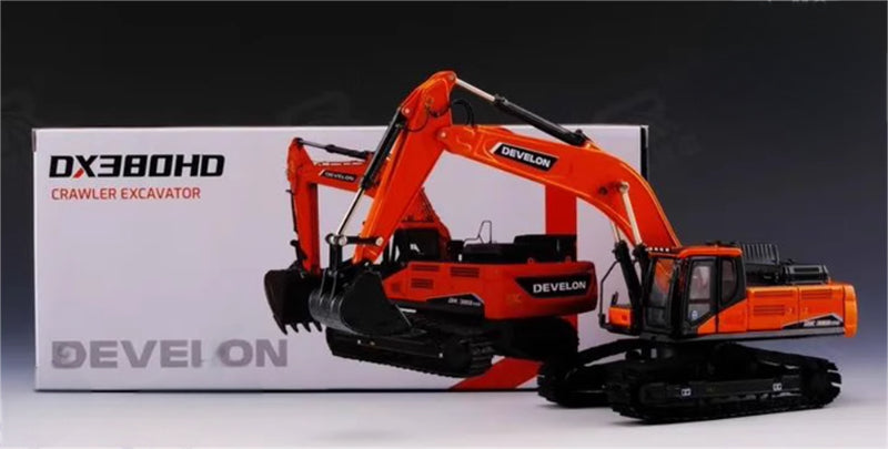 DEVELON DX380HD Crawler excavator 1:50 Truck Pre-built Model
