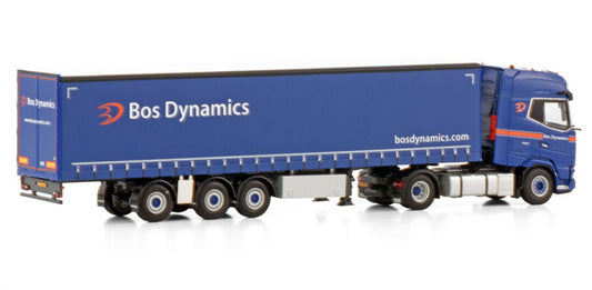 WSI DAF XG+ 4X2 TRIDEC CURTAINSIDE Bos Dynamics 1:50 Model