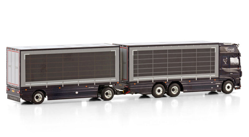 WSI DAF XF 6X2 TRUCK CURTAINSIDE - 2 AXLE Troost 1:50 Model