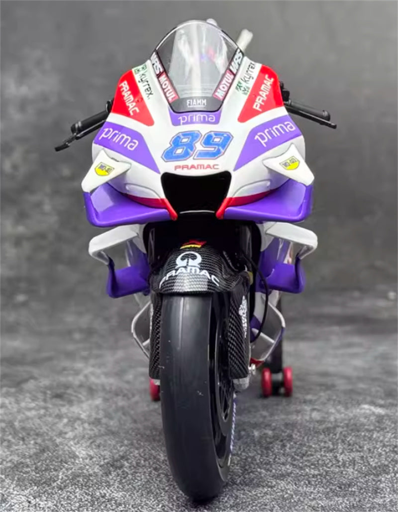 1:12 Ducati Pramac GP23 Jorge Martin 89# Ponma Racing Team 2023   Kiloworks  DIECAST motorcycle Model