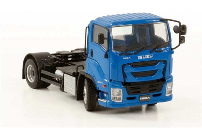 WSI GIGA SHORT CAB 4X2 BLUE ISUZU 1:50 Truck Pre-built Model