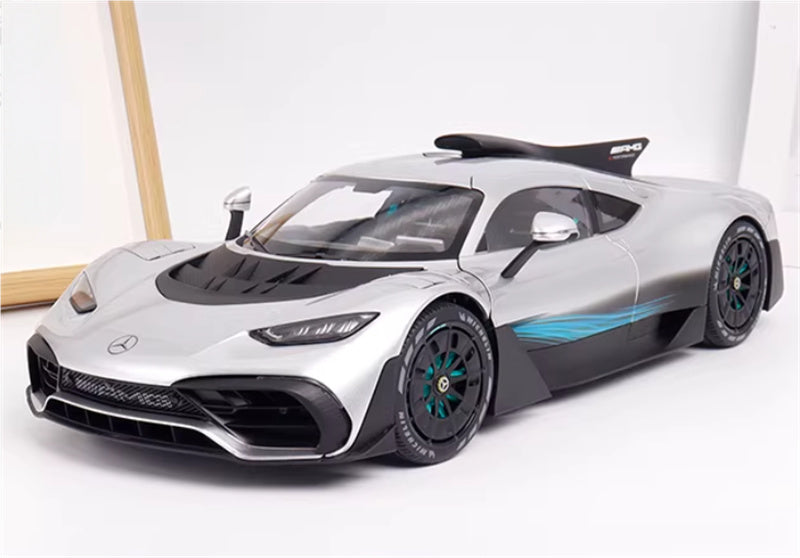 1:12 Mercedes Benz AMG ONE  Silver solid color  NZG  DIECAST Car Model