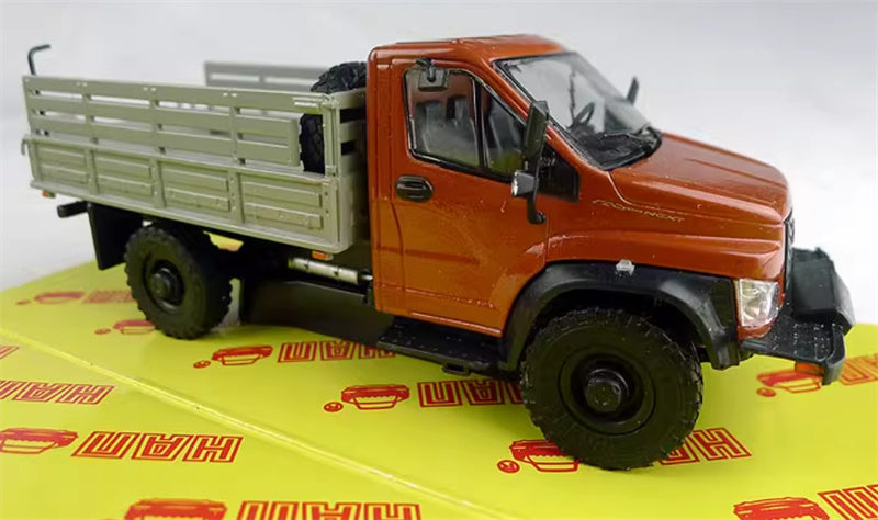 HAW RA3 C41 A23 Soviet Union Russian civilian pickup transport Orange red 1:43 Truck Pre-built Model