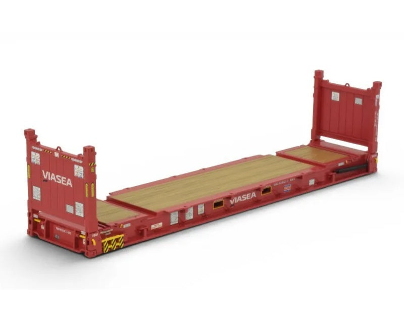 1:50  VIASEA 40ft Tekno  Red DIECAST Model