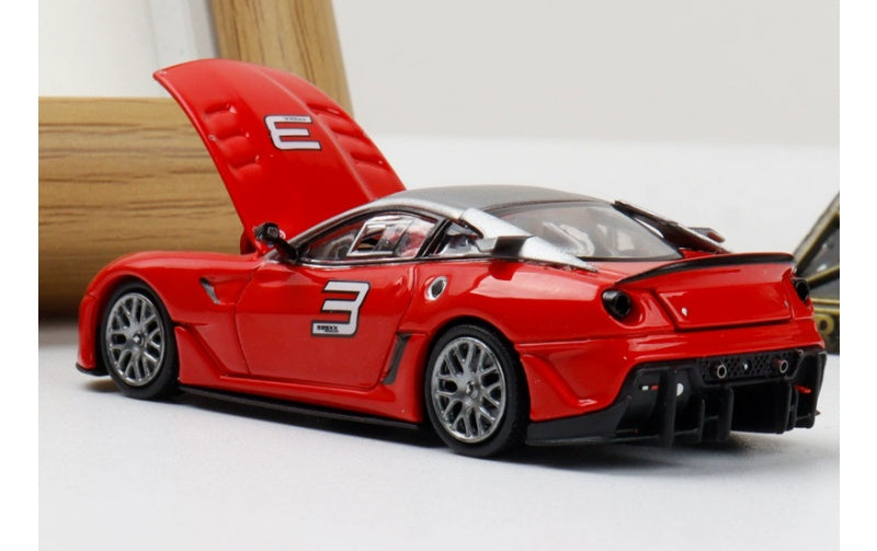 1:64 Ferrari 599XX  Standard Red Rhino Model #3 Limited Edition 999PCS ONLY DIECAST Model