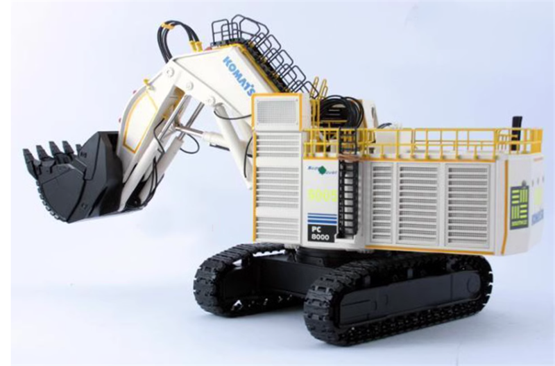 BYMO KOMATSU Excavator PC8000-6 Elektric with Shovel "South 32" 1:50 Truck Pre-a Model