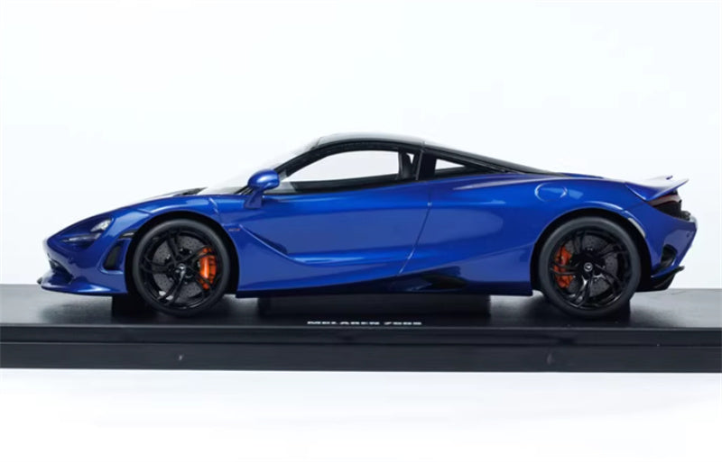 1:18 McLaren 750S LBWK Coupe  Blue  GT SPIRIT Without display box Limited Edition Resin Car Model