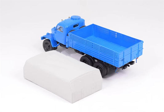 StartScaleModels Russian PRAGA-V3S civilian flatbed truck blue 1:43 Truck Pre-built Model