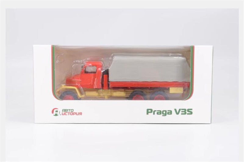 Autohistory Czechoslovakian medium civilian truck PRAGA V3S 1:43 Truck Pre-built Model