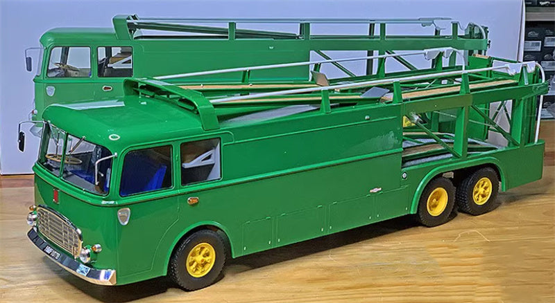 Norev Bartoletti 306/2 David Racing 1970 Transporter Green 1:18 DIECAST Truck Lorry