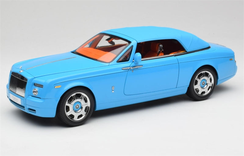 1:18 Rolls-Royce Phantom Drophead Coupe  Light Blue KYOSHO  DIECAST Model