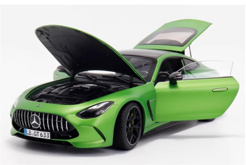 NZG 2023 Mercedes AMG GT63 green 1:18 Car Pre-built Model