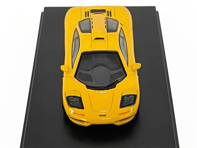 LCD-MODELS Mclaren F1 Super Car Yellow 1:64 car Pre-built Model view2