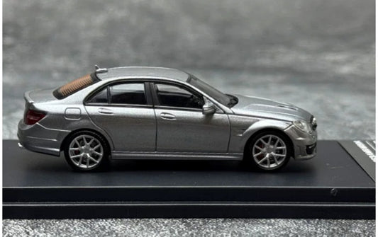 1:64 Mercedes-Benz C63 AMG W204 Titanium Gray KING MODEL Limited Edition 799PCS ONLY DIECAST Model
