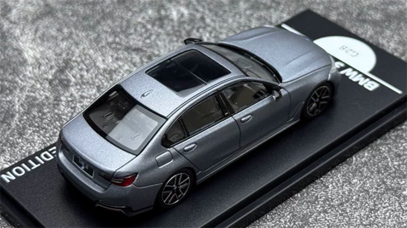 1:64 BMW 3 Series I3 G28 BEV gray Almost Real 50 Years Edition DIECAST Civil Car Model