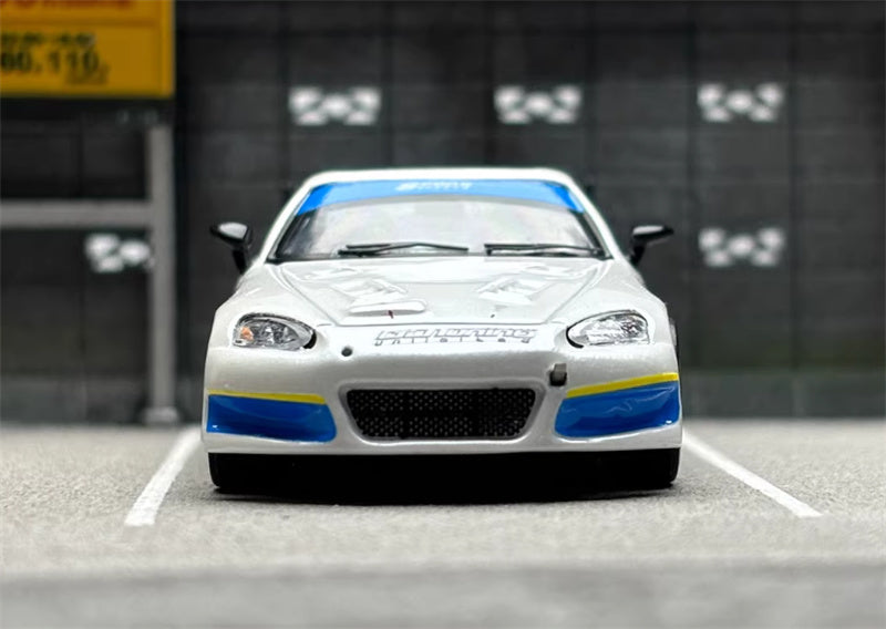 SW Honda S2000 SOOP Pearl White Limited Edition 499PCS ONLY 1:64 car Pre-built Model view5