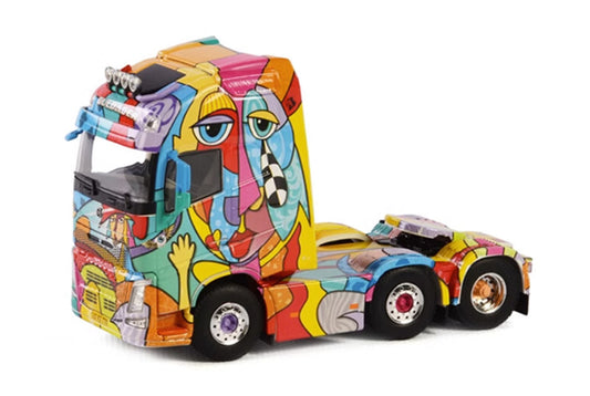 WSI VOLVO FH4 6X2 GULDAGER ART 1:50 Truck Pre-built Model
