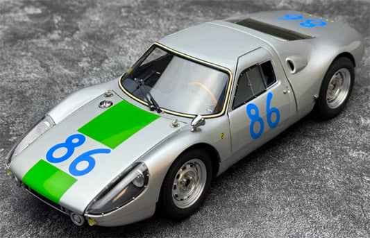 CMC Porsche 904 Carrera GTS winner Targa Florio 1964 Pucci/ Davis #86 Limited Edition 1500PCS ONLY 1:18 Car Pre-built Model view1