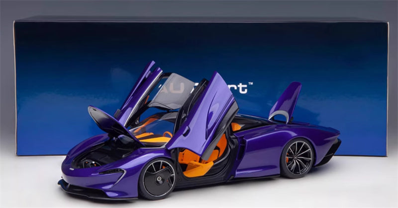 AUTOART MCLAREN SPEEDTAIL Purple 1:18 ABS Car