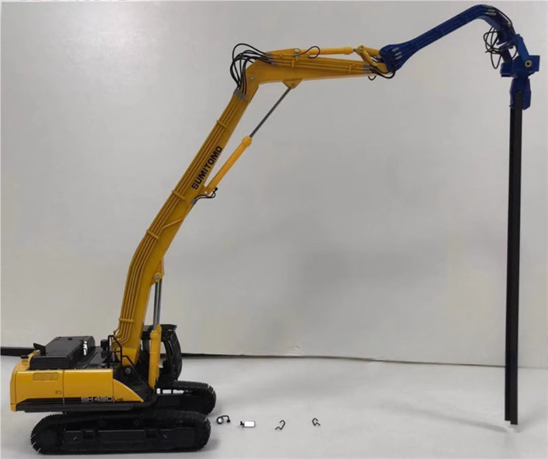 SUMITOMO SH490LHD-6 Piling machine Limited edition commemorative edition 1:50 Truck Pre-built Model