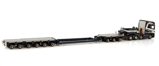 WSI SCANIA S HIGHLINE CS20H 8X4 INTER COMBI SCHEUERLE ARJEN KANDT 1:50 DIECAST Truck