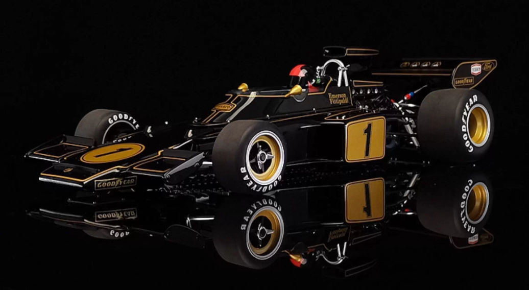 AUTOART Lotus 72E 1973 #1 Texaco Goodyear 1:18 Car Pre-built Model view2