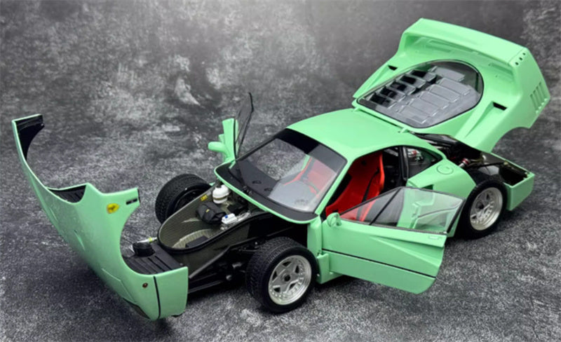 KYOSHO  Ferrari F40 LM Mint Green 1:18 Car Pre-a Model