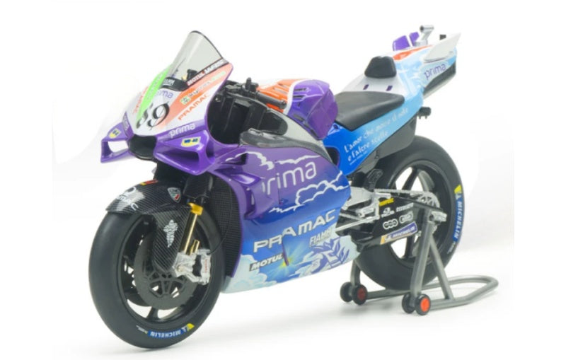 1:12 Ducati Pramac MOTO GP23 Italian Grand Prix 89# KiloWorks Diecast Model view1