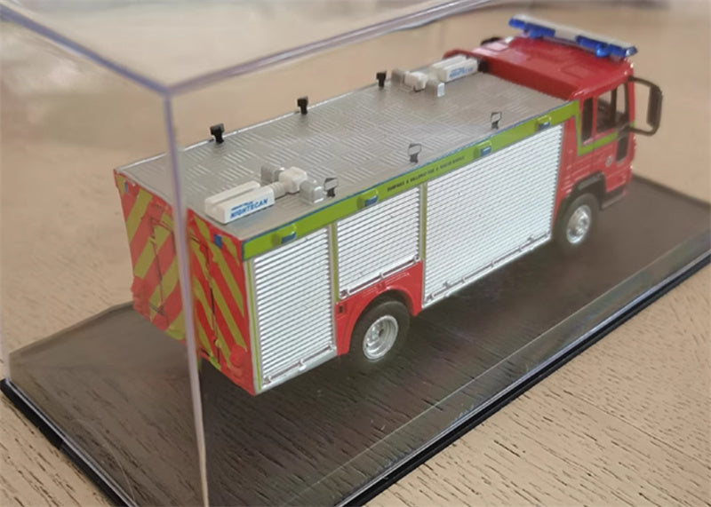 Red Base Volvo Major Rescue FL 614-UK-2000 1:64 Truck Pre-built Model