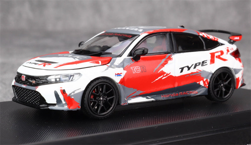 MOTORHELIX HONDA Civic Type R FL5 Racing TCR coating 1:64 Car Pre-built Model view1