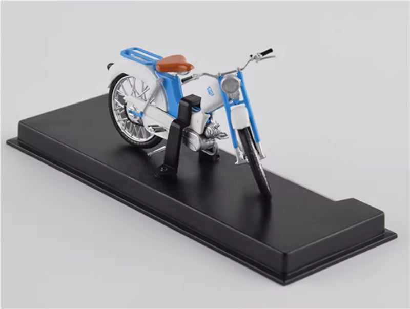 Modimio Soviet 1960 Latvian light motorcycle Riga-1 motorcycle Pre-built Airliner Model Display view5