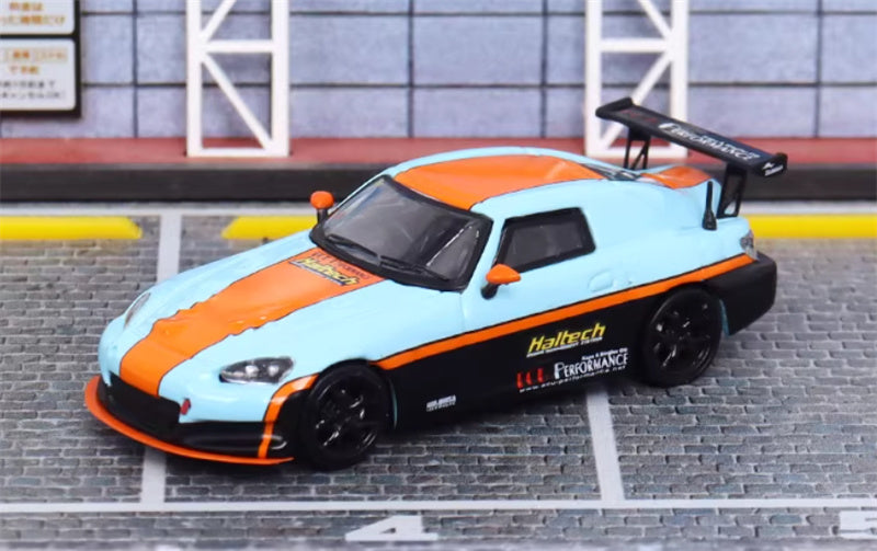 SW Honda S2000 Gulf Painting Limited Edition 499PCS ONLY 1:64 car Pre-built Model view1