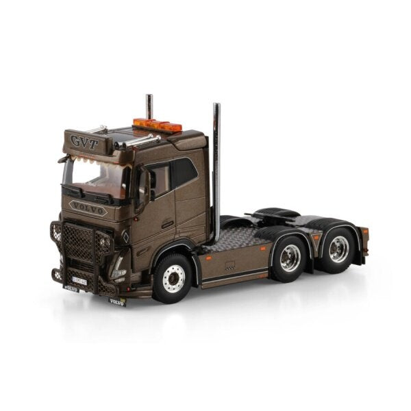 1:50 VOLVO GVT TRANSPORT BRUGGE FH5 6X2 WSI  Brown DIECAST Model