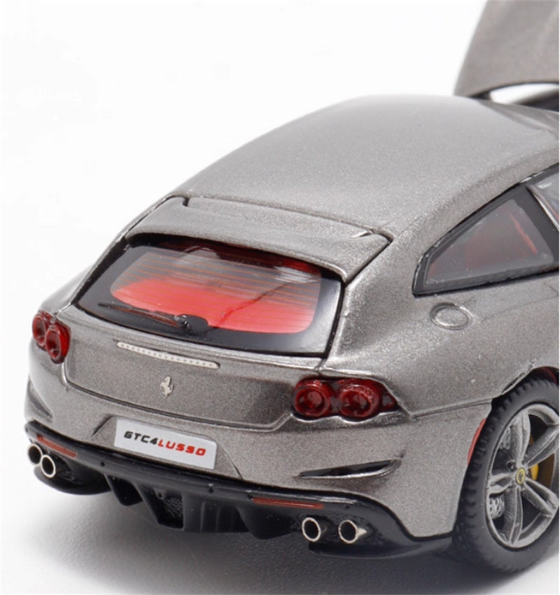 Phantom Knight Ferrari GTC4 Lusso station wagon Limited Edition 999PCS ONLY Grigio 1:64 Car Pre-built Model view7