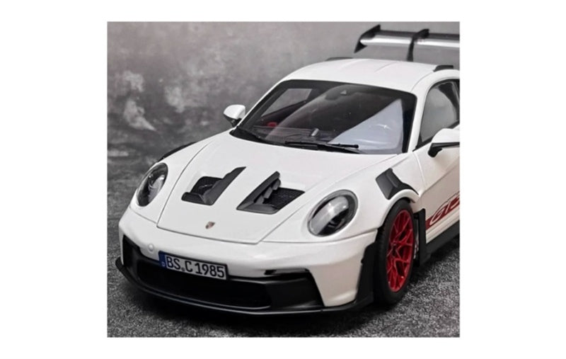 1:18 Porsche 911 992 GT3 RS  White -Red Wheel NOREV  DIECAST Model